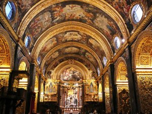 Inside St Johns Co-Cathedral - A hidden jewel